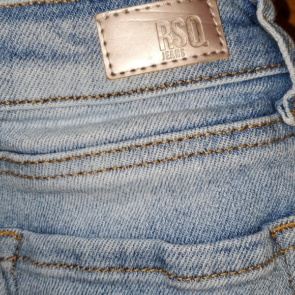 RSQ High Rise ankle skinny Jeans Girls Size 16 - Picture 7 of 9